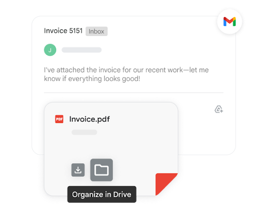 Attaching a pdf invoice from Drive directly to an email in Gmail